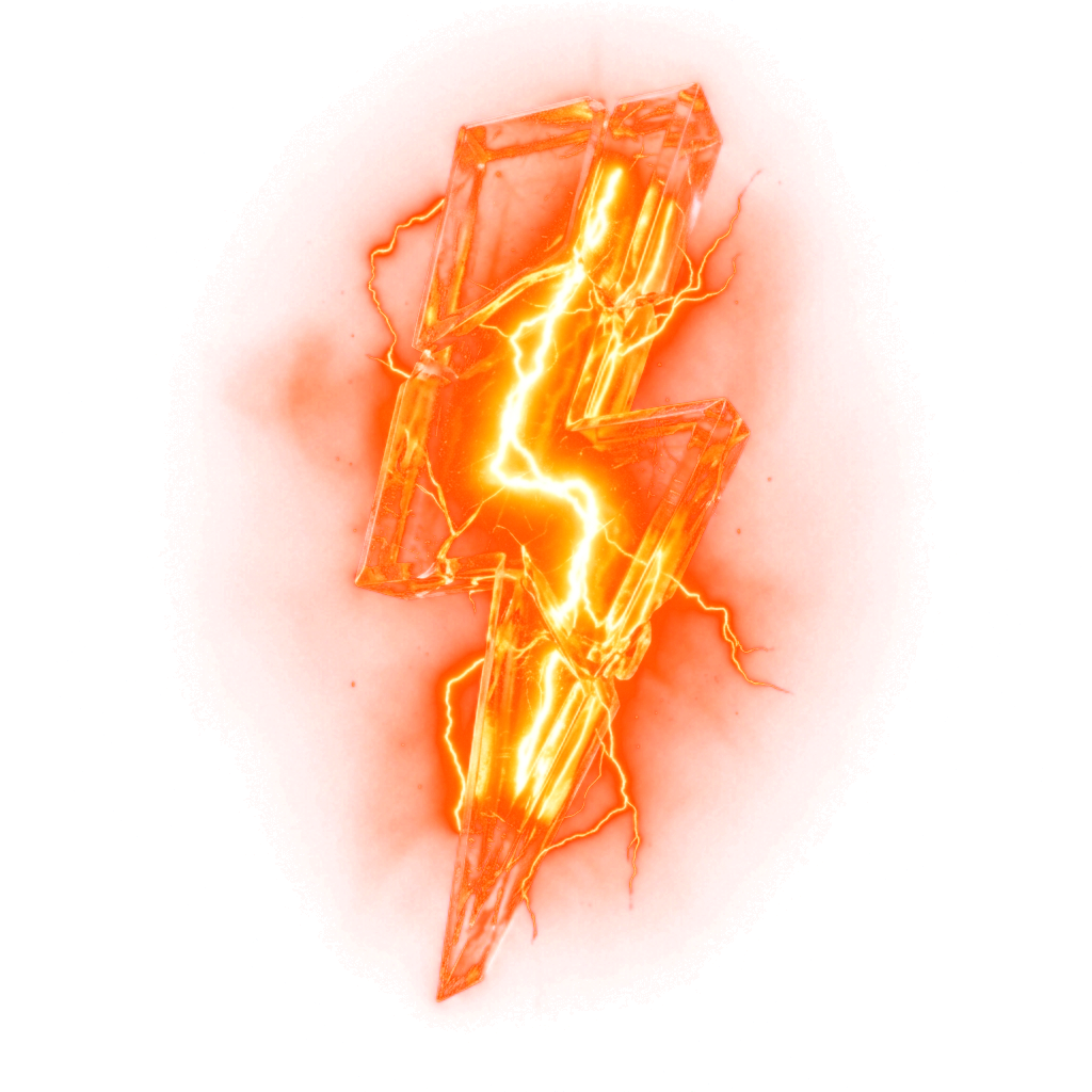3D Lightning Bolt